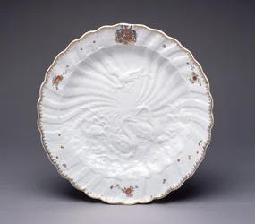 Teller aus dem Schwanenservice, Meißener Porzellan, ca. 1737-41